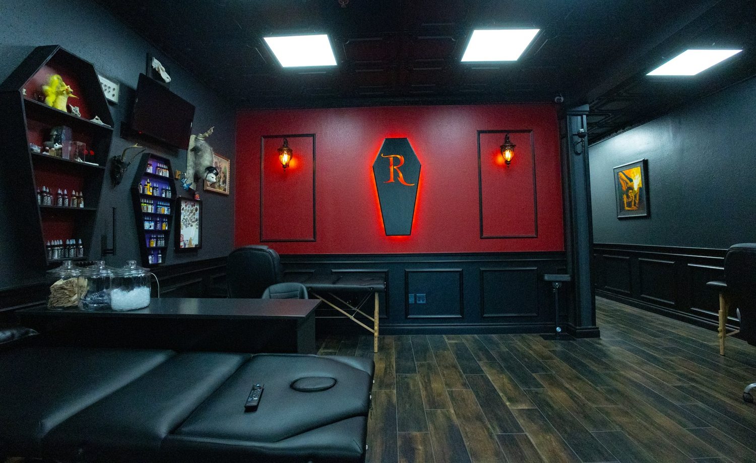 Studio interior detail